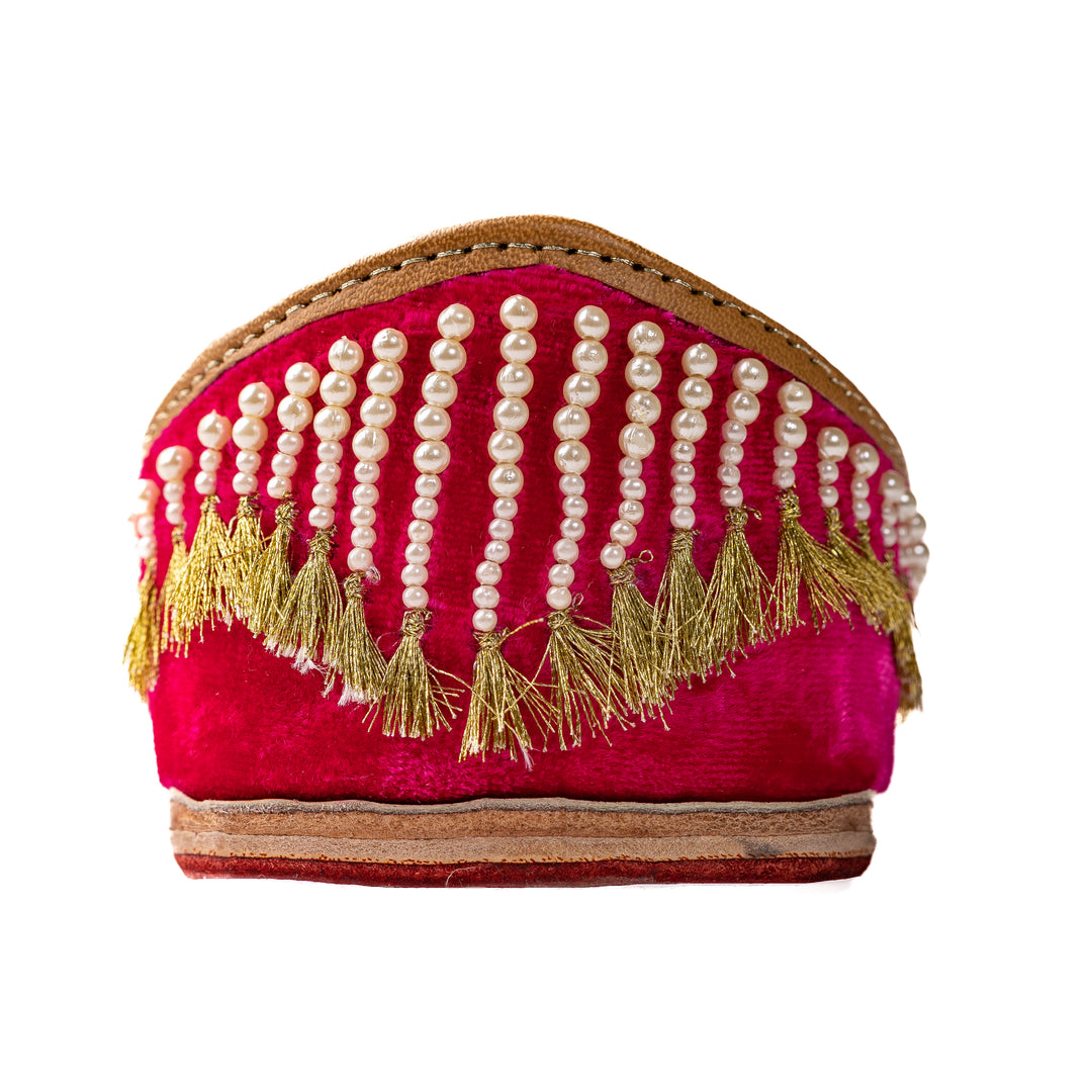 Mridula, wedding jutti, bride jutti