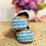 Load image into Gallery viewer, Blue Bliss Jutti