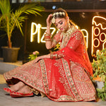 Load image into Gallery viewer, Ambitious, wedding jutti, bride jutti