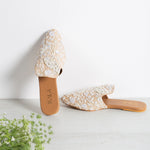 Load image into Gallery viewer, Ivory Dreams, women's mules, mule shoes for women