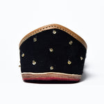 Load image into Gallery viewer, Nazaara, black punjabi jutti