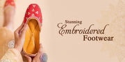 Embroidered Footwear: Enriching Elegance with Intricate Patterns