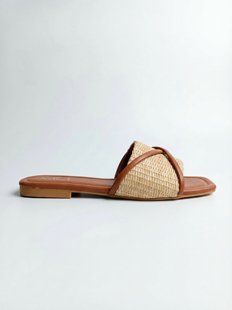 Open Toe Flats