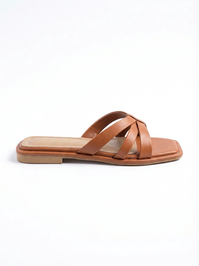 Open Toe Flats