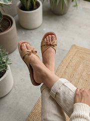 Open Toe Flats